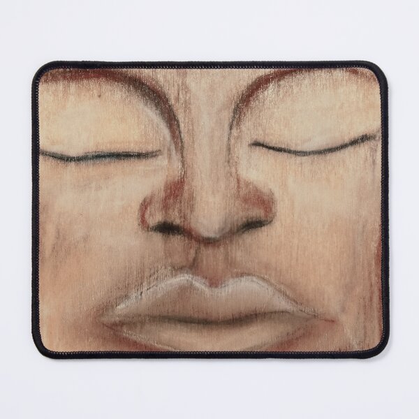 Item preview, Buddha - Indifferent Silence painted on wood designed and sold by Anke Franikowski.