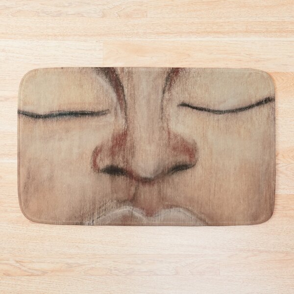 Item preview, Buddha - Indifferent Silence painted on wood designed and sold by Anke Franikowski.
