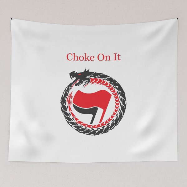 Item preview, Choke on it Antifa Ouroboros designed and sold by Joe-okes.