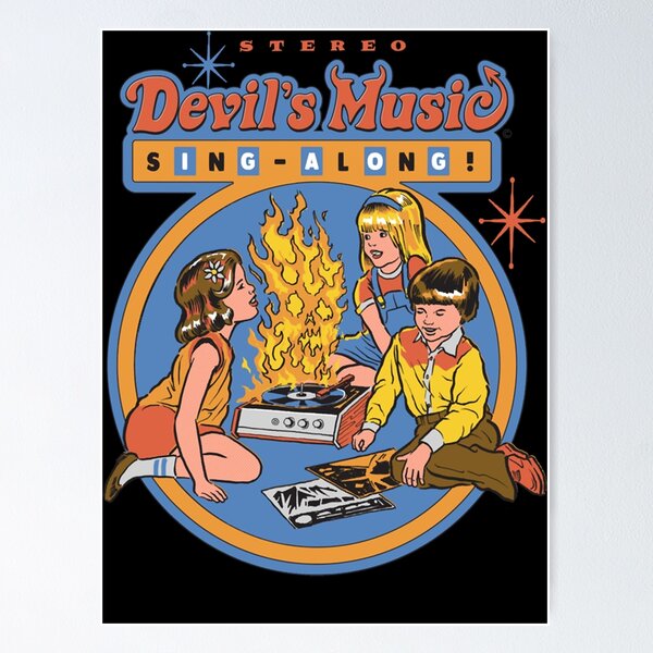 Item preview, Devil's Music Sing-Along Essential T-Shirt designed and sold by BibiSchipper.