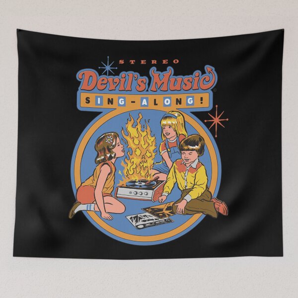 Item preview, Devil's Music Sing-Along Essential T-Shirt designed and sold by BibiSchipper.