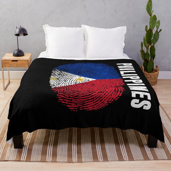 Artikelvorschau, Philippinen Flagge Fingerabdruck DNA philippinisch entworfen und verkauft von PartyShirts1.