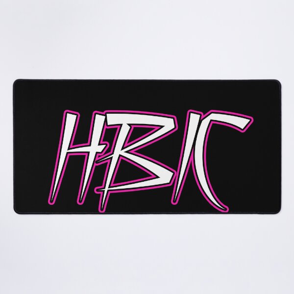 Item preview, HBIC retro letters pink designed and sold by artbyomega.