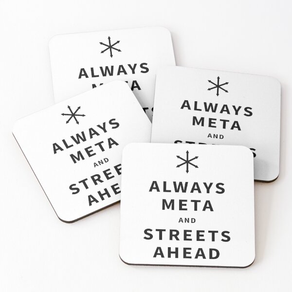 Item preview, Always Meta Streets Ahead 36 for Boys Women Vintage Classic Tee Trending Unisex Girls Handmade  designed and sold by mazzeisalingf.
