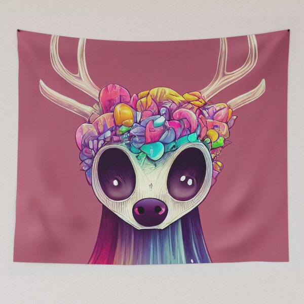Item preview, Elk Skeleton designed and sold by UniqeDesign.