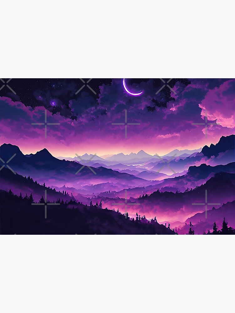 sunset, evening, mountains, sky, clouds, beautiful anime girl, fantasy  background, 8k resolution concept art color gradient modern art digi... -  AI Generated Artwork - NightCafe Creator