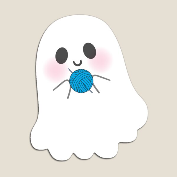 Artikelvorschau, Niedliches Geist-lustiges Häkel-Halloween-Meme-Mutter-Geschenk entworfen und verkauft von YURISPACE.