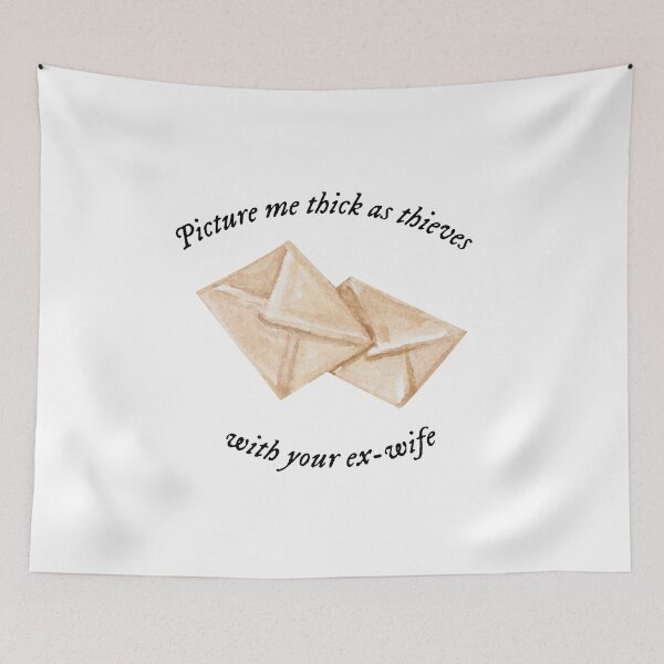 Item preview, Picture me thick as thieves with your ex wife  - Taylor Swift Vigilante Shit designed and sold by bombalurina.