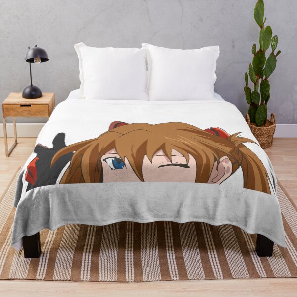 Item preview, Asuka Langley Soryu Peeker Peace designed and sold by hazemham.