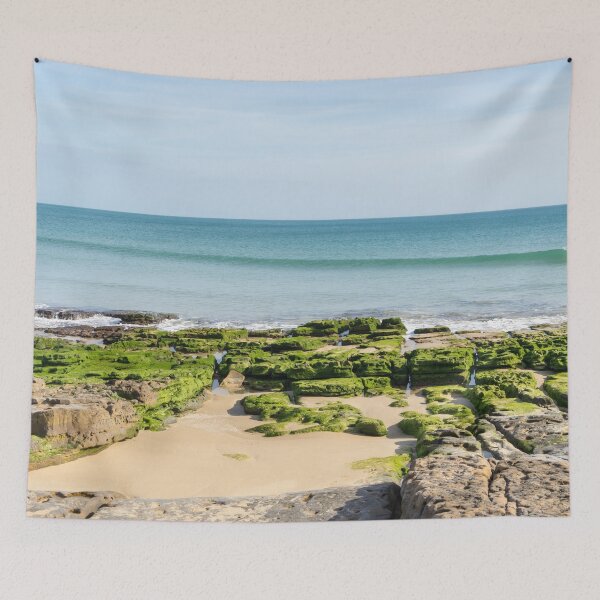 Item preview, Low Tide Textures and Layers - Praia da Luz Shore Gold Coast Algarve Portugal designed and sold by Georgia Mizuleva.