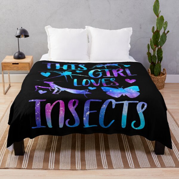 Item preview, This girl loves insects designed and sold by PrettyPittie Shop.