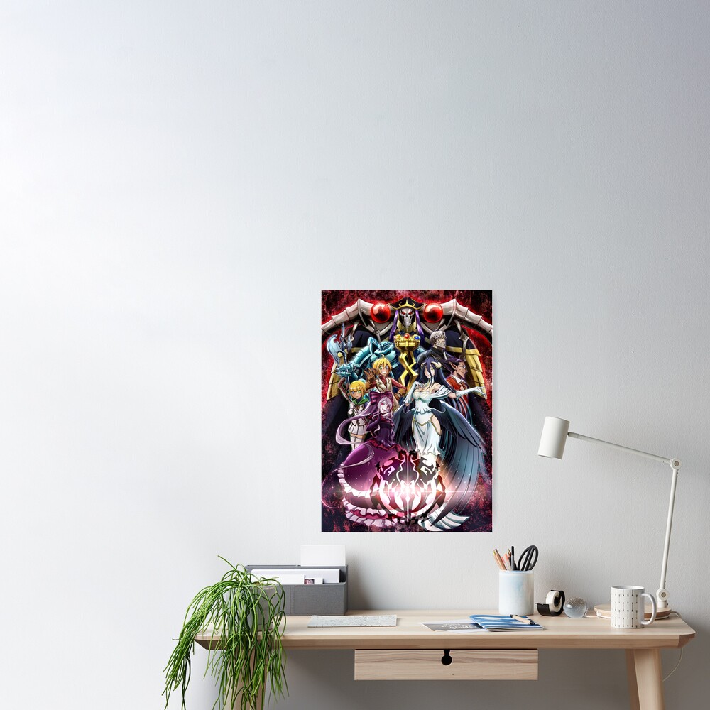 "Overlord - Anime" Poster by Puigx | Redbubble