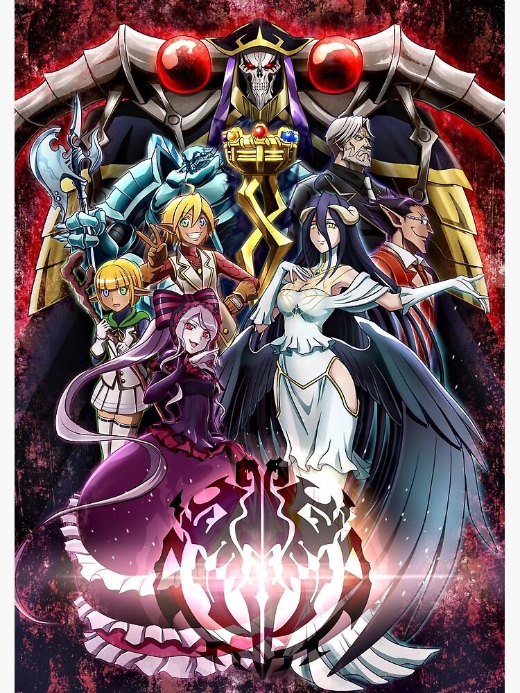 Overlord - Anime Poster by Puigx