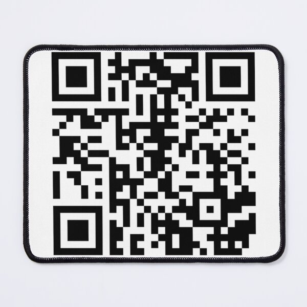 Item preview, rickroll qr code designed and sold by Style  Avenue.