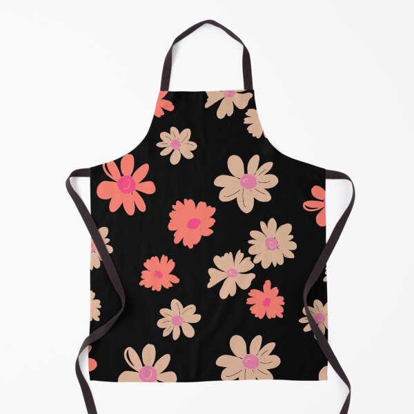Item preview, Floral pink on black designed and sold by stavina.