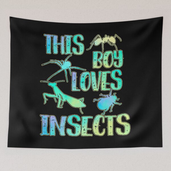 Item preview, This boy loves insects designed and sold by PrettyPittie Shop.