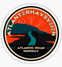 Atlanterhavsveien 1 - Atlantic Ocean Road Norway Sticker