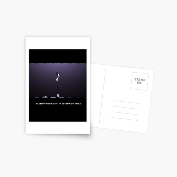 Item preview, the problems we don't fix become our limits designed and sold by VisuallyNeeded.