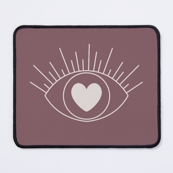 Item preview, Magical Mysterious Aesthetic Indie Style Pretty Heart Eye Mulberry designed and sold by scorpiolane.