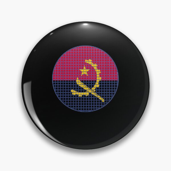 Item preview, Angola Flag Rounded - Squares Pixel Classic T-Shirt designed and sold by BibiSchipper.