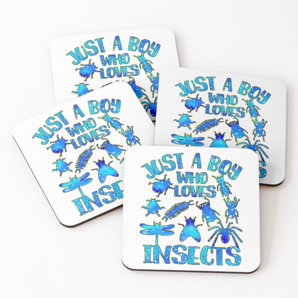 Item preview, Just a boy who loves insects designed and sold by PrettyPittie Shop.