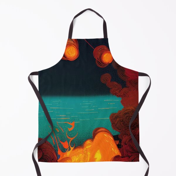 Item preview, flaming comets designed and sold by OverAltruist.