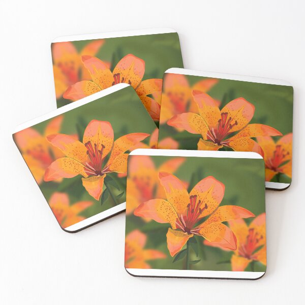 Item preview, Orange lily  designed and sold by Purplepugprints.