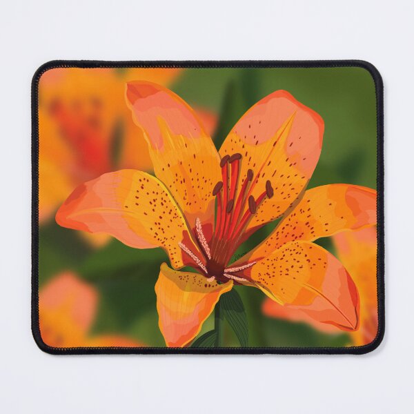 Item preview, Orange lily designed and sold by Purplepugprints.