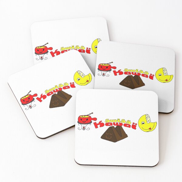 Item preview, Swiss kawaii - fondue, cheese and chocolate designed and sold by E-Maniak.