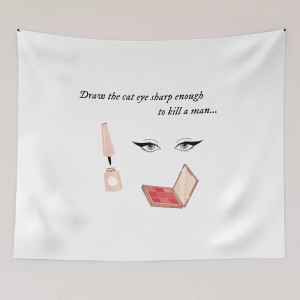 Item preview, Draw the cat eye sharp enough to kill a man  - Taylor Swift Vigilante Shit designed and sold by bombalurina.