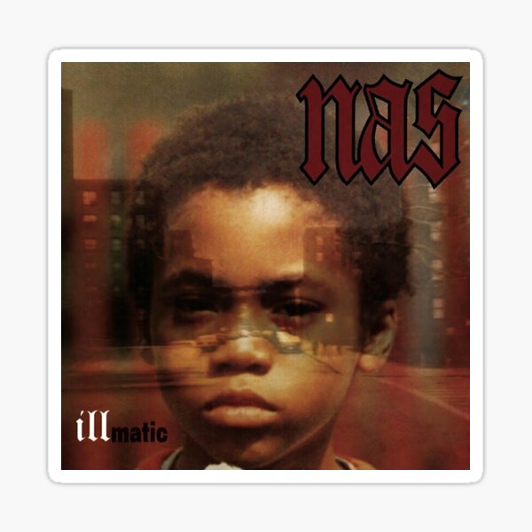 Aperçu de l'œuvre Couverture de l'album Nas Illmatic Poster créée et vendue par bberjones.