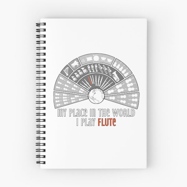 Item preview, I play FLUTE. Exclusive design for FLUTISTS! designed and sold by MINDTHECHERRY.