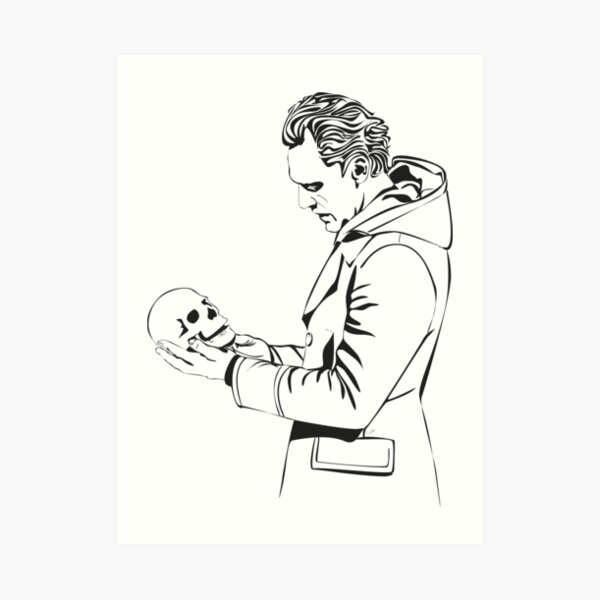 To be or not to be Art Print