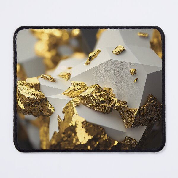 Item preview, Glamour gold and white pattern designed and sold by Mobius Spot Collective.