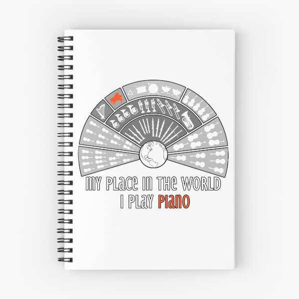 Item preview, I play PIANO. Exclusive design for PIANISTS! designed and sold by MINDTHECHERRY.