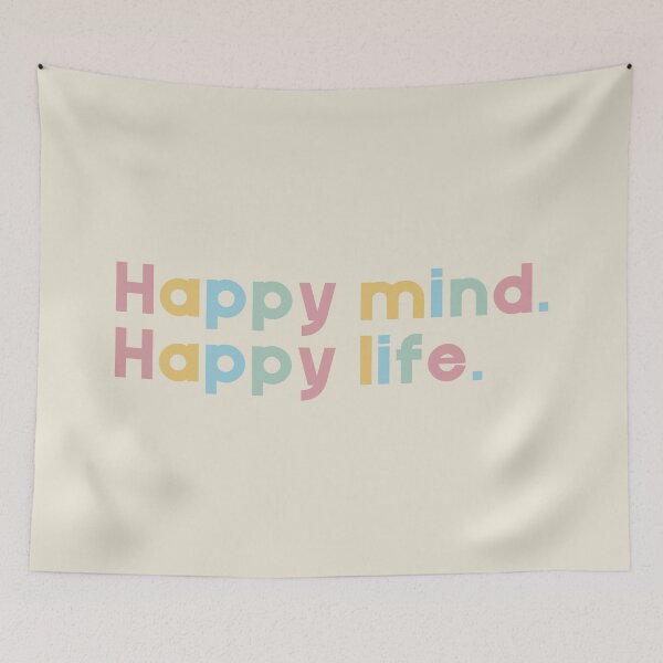 Item preview, Happy mind. Happy life. designed and sold by GMM Designs.