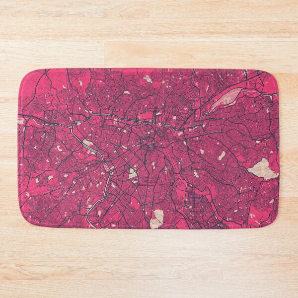 Item preview, Sao Paulo City Map of Brazil - Blossom designed and sold by deMAP.
