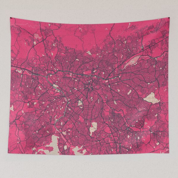 Item preview, Sao Paulo City Map of Brazil - Blossom designed and sold by deMAP.
