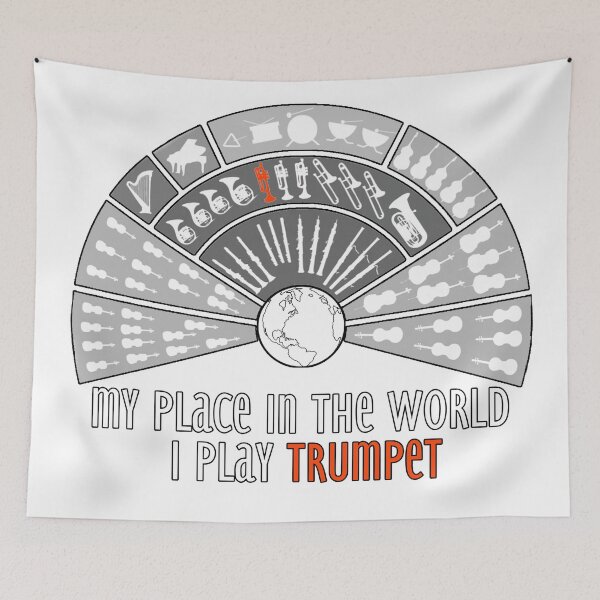Item preview, I play TRUMPET. Exclusive design for TRUMPETISTS! designed and sold by MINDTHECHERRY.
