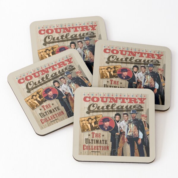 Item preview, Country Outlaws - The Ultimate Collection designed and sold by TIGERDAVER.