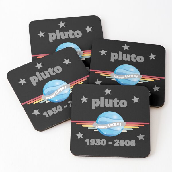Item preview, Vintage Never Forget Pluto Funny Retro Astronomy Space designed and sold by Jadir.