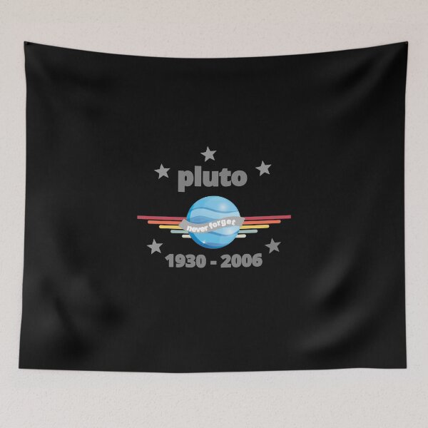 Item preview, Vintage Never Forget Pluto Funny Retro Astronomy Space designed and sold by Jadir.