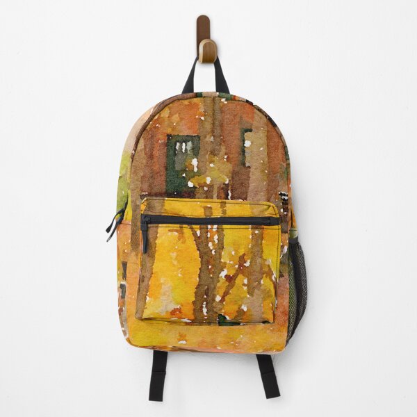 Item preview, Watercolor Autumn Cabin designed and sold by TheArtCave.