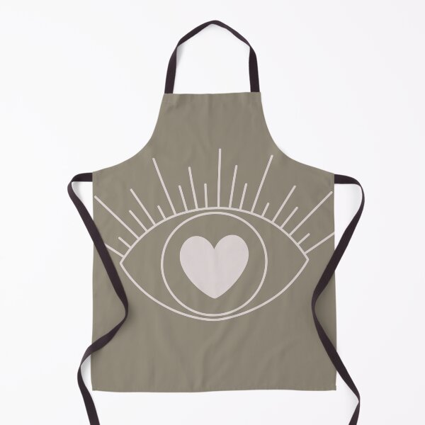 Item preview, Magical Mysterious Aesthetic Indie Style Pretty Heart Eye Muted Green designed and sold by scorpiolane.