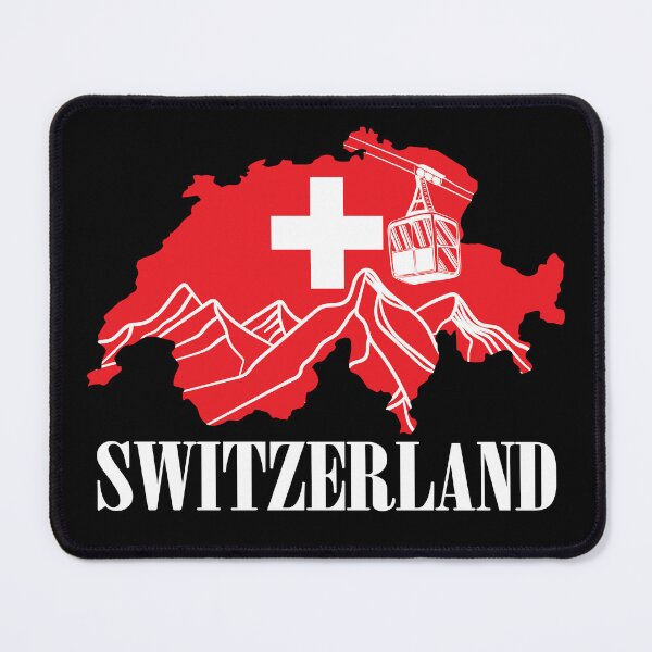 Item preview, Switzerland Map Mountains Alps Since 1291 Suisse Schweiz designed and sold by TravelScientist.