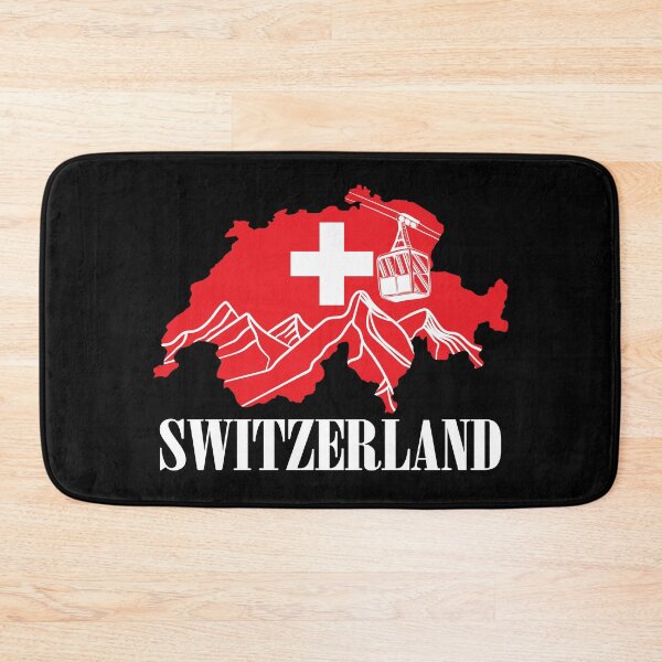 Item preview, Switzerland Map Mountains Alps Since 1291 Suisse Schweiz designed and sold by TravelScientist.