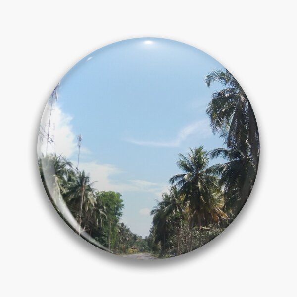 Item preview, Beautiful road in jungle coconut trees designed and sold by sashdol.