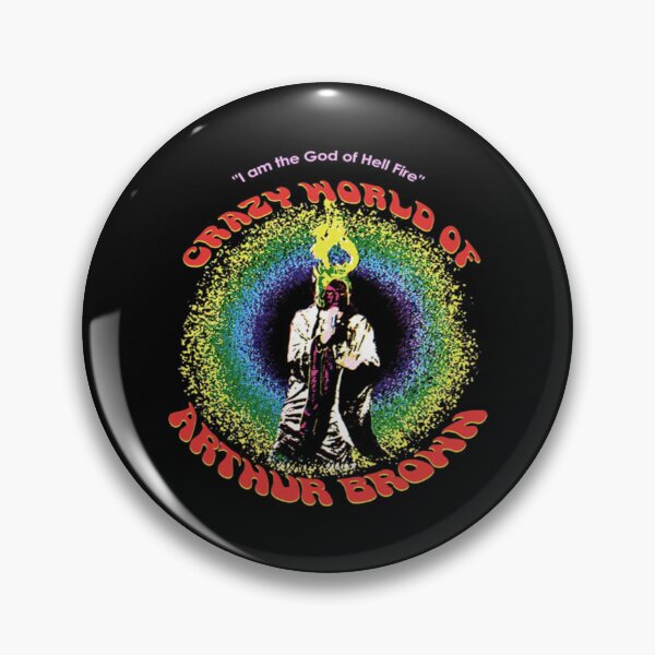 Item preview, Arthur Brown - God of Hell Fire   designed and sold by RomanKulczyn.