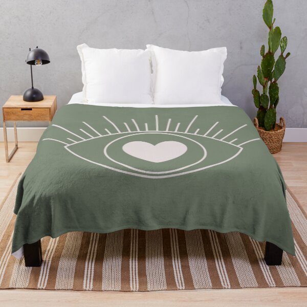 Item preview, Magical Mysterious Aesthetic Indie Style Pretty Heart Eye Green designed and sold by scorpiolane.