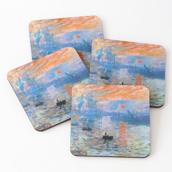 Item preview,  Claude Monet's Impression, Sunrise (1872) designed and sold by VintageArtRepro.